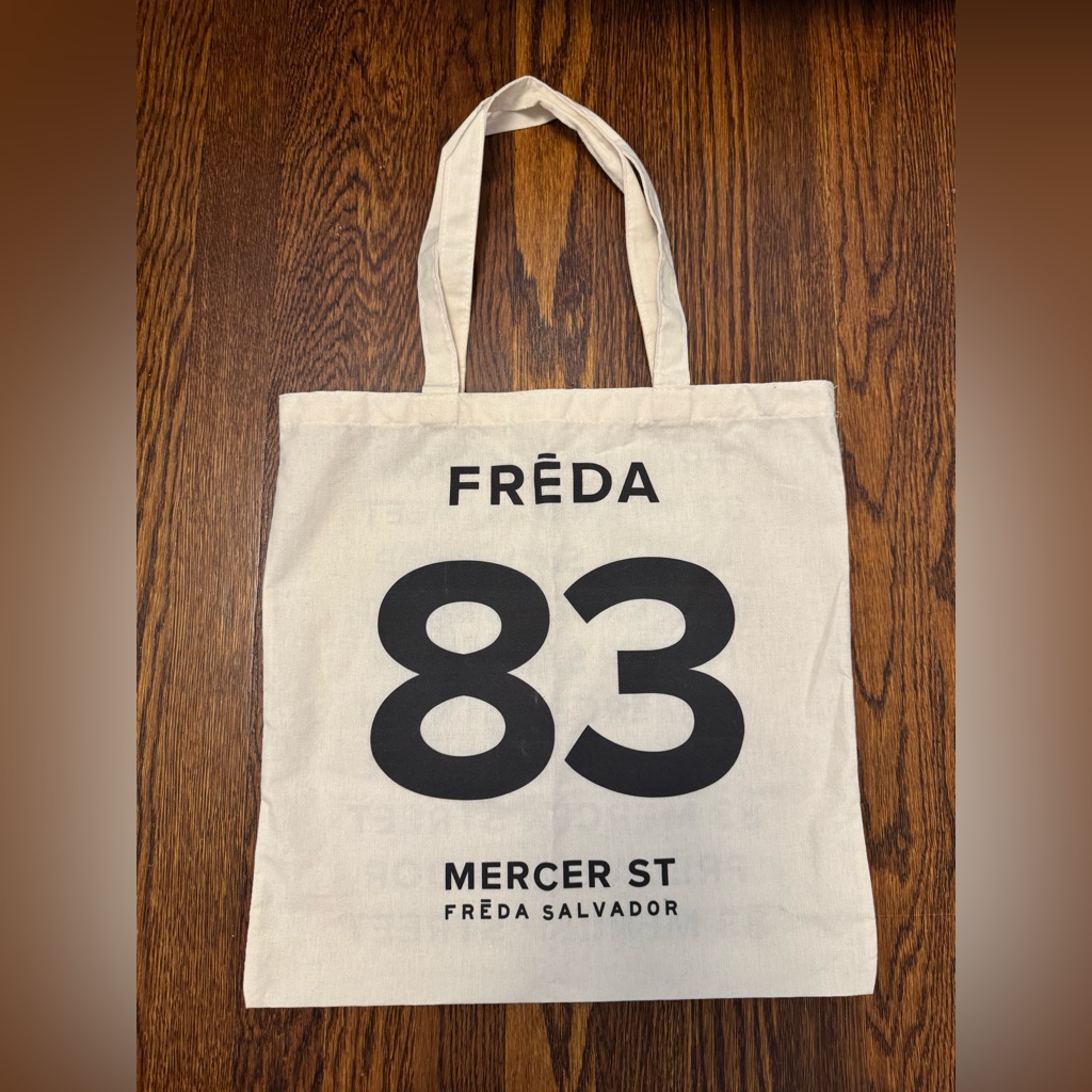 New Freda Salvador Nyc Special Edition 83 Mercer St Soho - Canvas Tote Bag